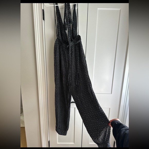 Lulus Blue V-neck jumper - Picture 2 of 2